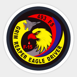 493 Fighter Squadron Sticker